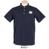ジャックバニー Jack Bunny!!　メンズ ブリスターメッシュ 半袖 ポロシャツ 262-5160101　2025年モデル ネイビー