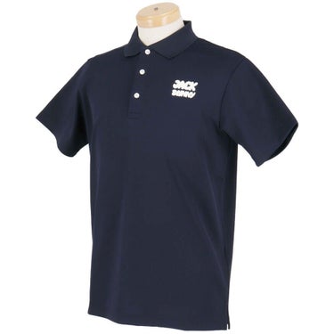 ジャックバニー Jack Bunny!!　メンズ ブリスターメッシュ 半袖 ポロシャツ 262-5160101　2025年モデル 詳細3