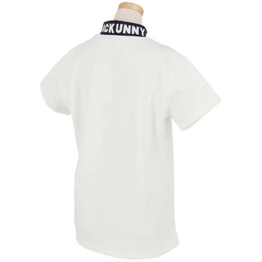 ジャックバニー Jack Bunny!!　レディース ダブルフェイスカノコ 半袖 モックネックシャツ 263-5167112　2025年モデル 詳細2