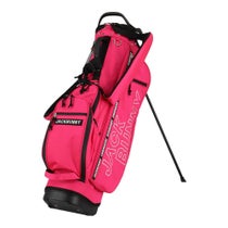 ジャックバニー Jack Bunny!!　ロゴファスナー スタンド キャディバッグ 262-5980101 090 ピンク　2025年モデル