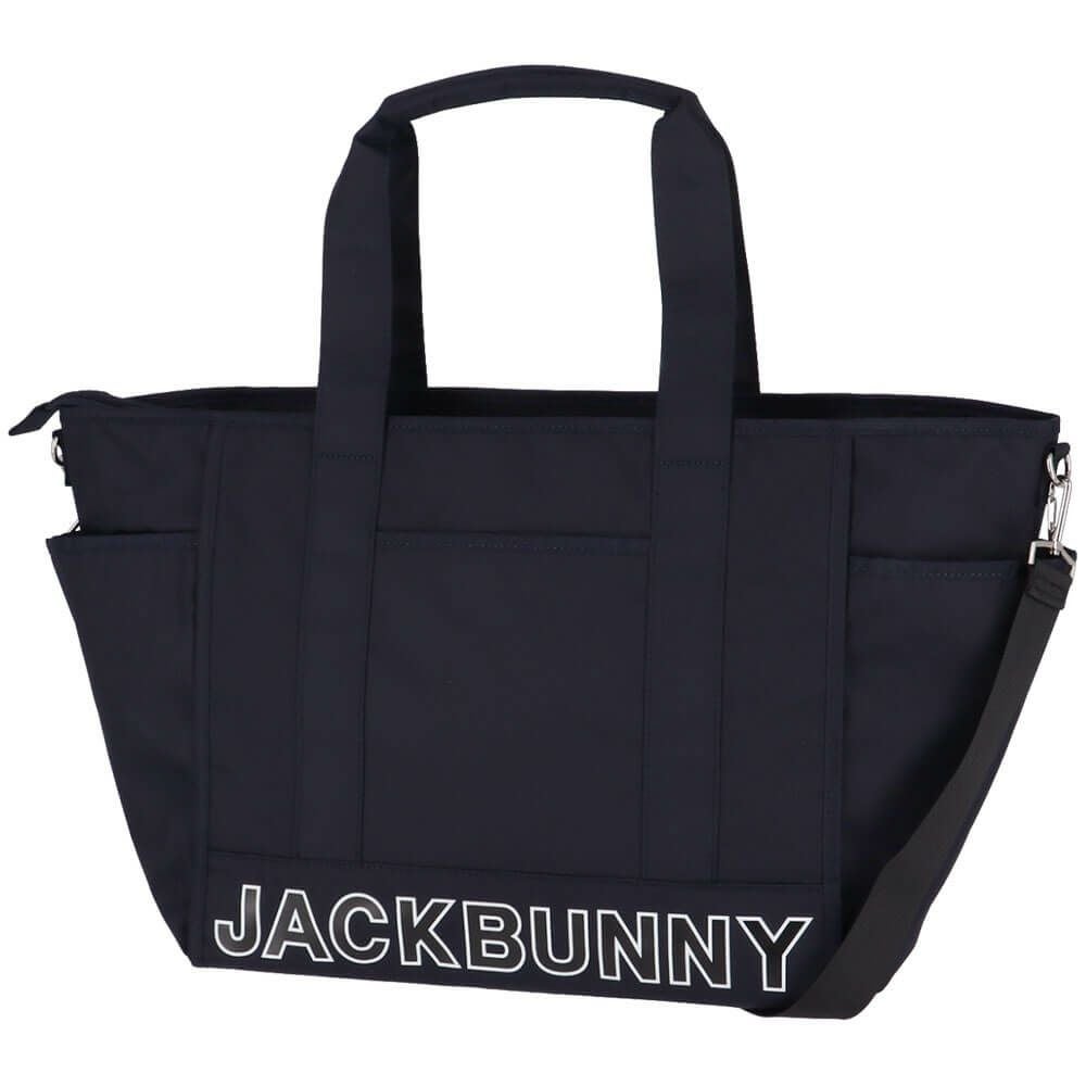 ジャックバニー　ロッカーバッグ　2025年定番モデル　ネイビー　美品 超美品】ジャックバニー 2WAYロッカーバッグ ネイビー×白 ビッグトート