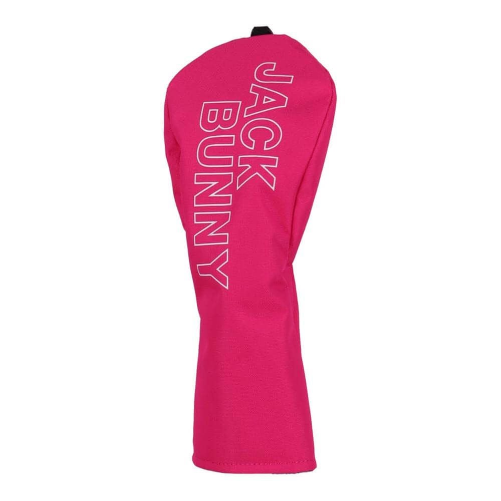 ジャックバニー Jack Bunny!!　アウトラインロゴ フェアウェイウッド用 ヘッドカバー 262-5984102 090 ピンク　2025年モデル ピンク