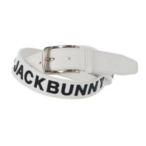 ジャックバニー Jack Bunny!!　メンズ 高周波 プリント ベルト 262-5182401 030 ホワイト　2025年モデル