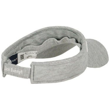 ジャックバニー Jack Bunny!!　うさぎ刺繍 サンバイザー 262-5987102 020 グレー　2025年モデル グレー