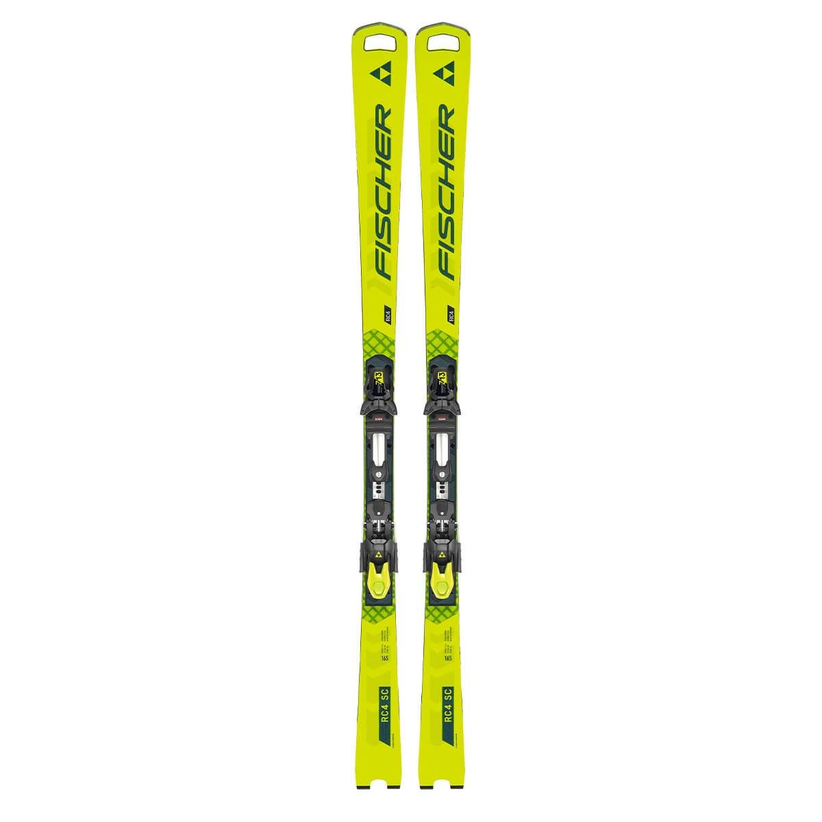 FISCHER スキー板 RC4 SC 165cm FISCHER（フィッシャー） 25 FISCHER RC4 W.C. SL JR. M/O-PLATE 145
