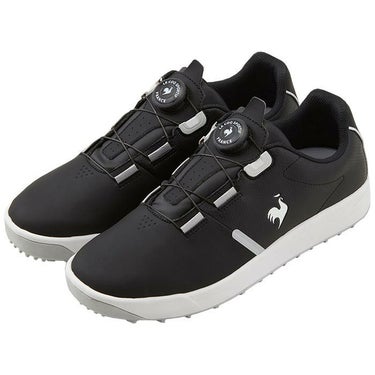 ルコック Le coq sportif　LCS BIARRITZ BOA ソフトスパイク ゴルフシューズ LG4FCS12U BKWH ブラック×ホワイト　2024年モデル ブラック×ホワイト（BKWH）