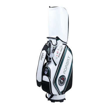 アダバット adabat　メンズ キャディバッグ ABC437 WG ホワイト/グリーン　2025年モデル 詳細1