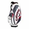 キャロウェイ　EXIA エクシア メンズ キャディバッグ 25 JM 5125006 ホワイト/ネイビー/レッド　2025年モデル 詳細1