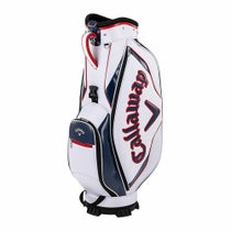 キャロウェイ SPORT スポーツ メンズ キャディバッグ 25 JM 5125022 ホワイト/ネイビー/レッド 2025年モデル キャディバッグ 正面