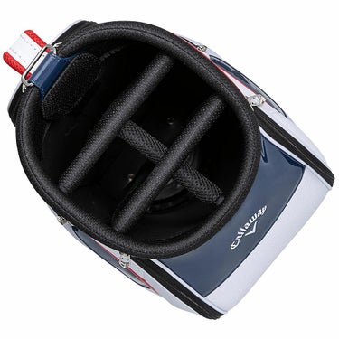 キャロウェイ　SPORT スポーツ メンズ キャディバッグ 25 JM 5125022 ホワイト/ネイビー/レッド　2025年モデル 詳細4