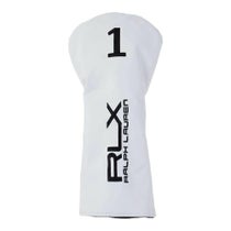 RLX GOLF　メンズ ドライバー用 ヘッドカバー RLH017 WH ホワイト　2025年モデル