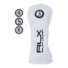 RLX GOLF　メンズ フェアウェイウッド用 ヘッドカバー RLF017 WH ホワイト　2025年モデル ホワイト