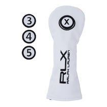 RLX GOLF　メンズ ユーティリティ用 ヘッドカバー RLU017 WH ホワイト　2025年モデル