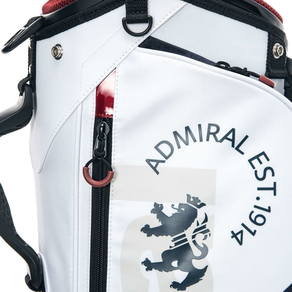 アドミラル Admiral　ライトウェイト スタンドキャディバッグ ADMG5AC7 90 トリコロール　2025年モデル 詳細10