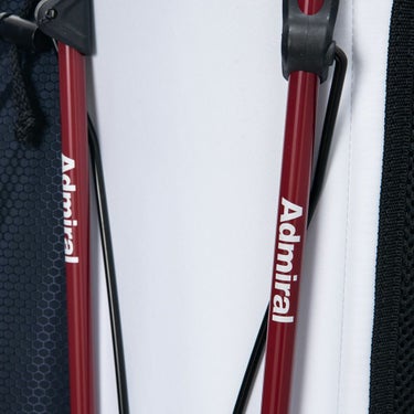 アドミラル Admiral　ライトウェイト スタンドキャディバッグ ADMG5AC7 90 トリコロール　2025年モデル 詳細12