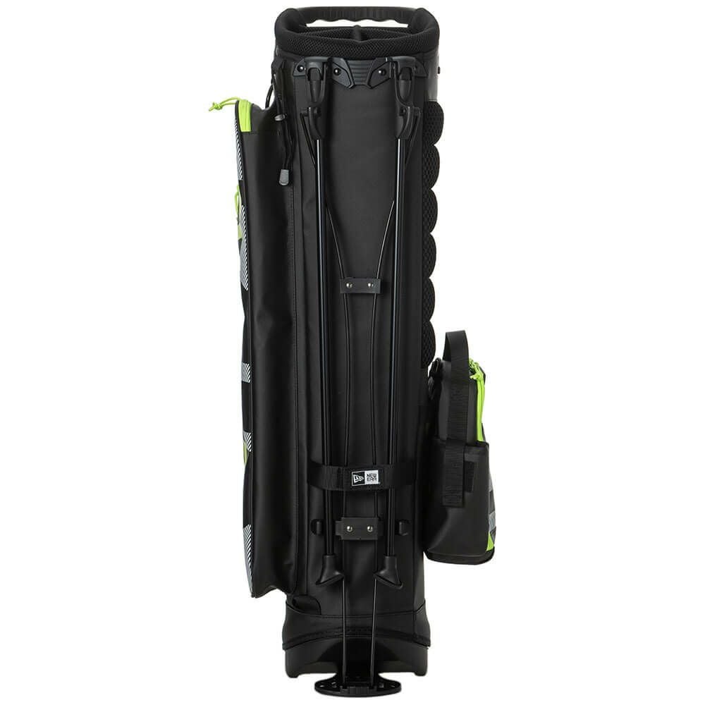 アドミラル Admiral　NEW ERA コラボ スタンドキャディバッグ ADMG5ACA 10 ブラック　2025年モデル 詳細6