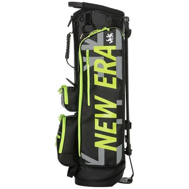 アドミラル Admiral　NEW ERA コラボ スタンドキャディバッグ ADMG5ACA 10 ブラック　2025年モデル 詳細7