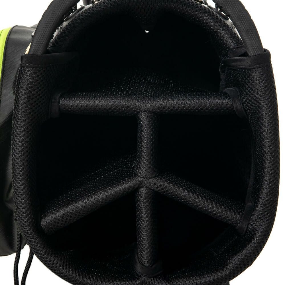 アドミラル Admiral　NEW ERA コラボ スタンドキャディバッグ ADMG5ACA 10 ブラック　2025年モデル 詳細15