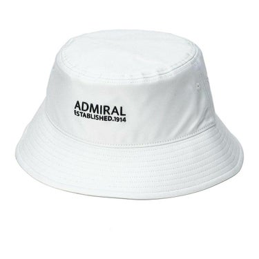 アドミラル Admiral　撥水 バケットハット ADMB5A05 00 ホワイト　2025年モデル 詳細1