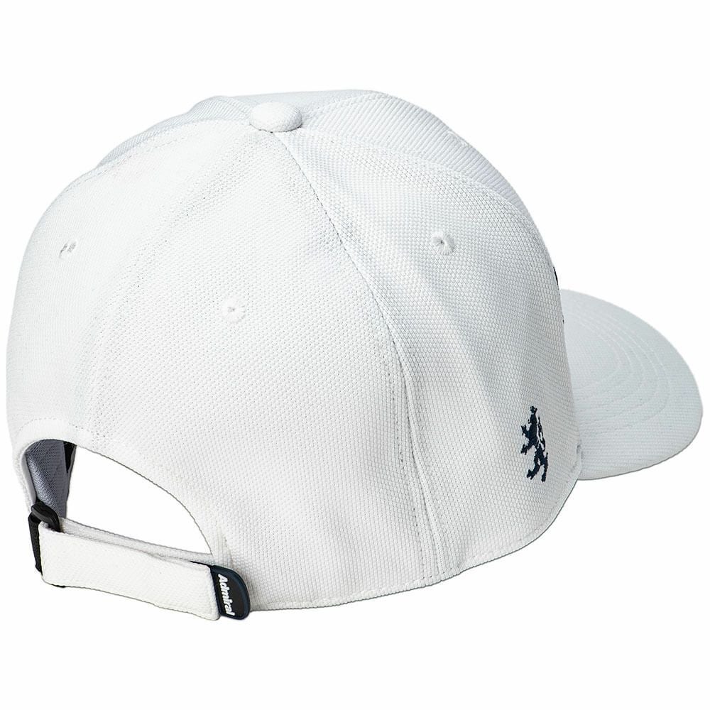 アドミラル Admiral　アーチロゴツイル キャップ ADMB5A10 00 ホワイト　2025年モデル 詳細2