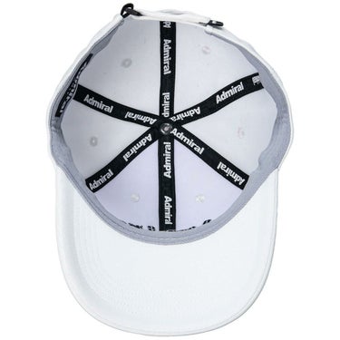 アドミラル Admiral　アーチロゴツイル キャップ ADMB5A10 00 ホワイト　2025年モデル 詳細3