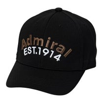 アドミラル Admiral　アーチロゴツイル キャップ ADMB5A10 10 ブラック　2025年モデル