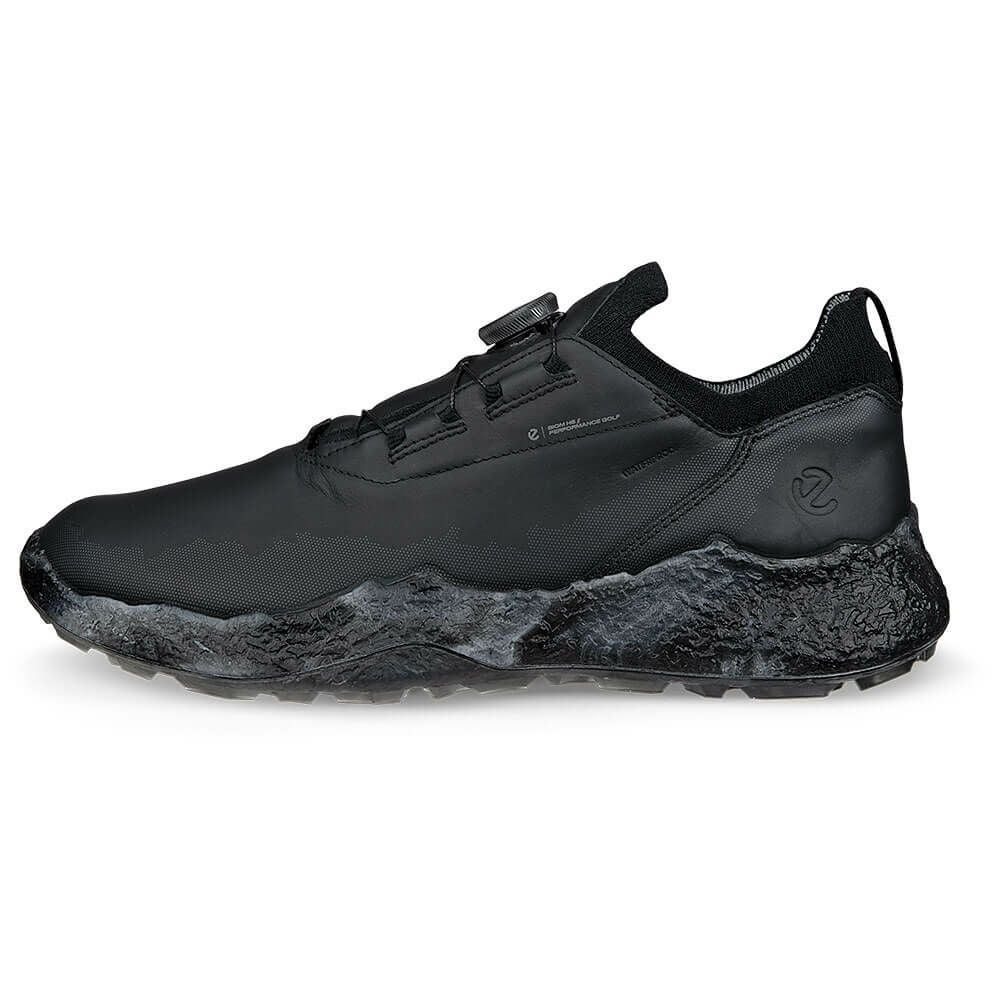 ecco エコー　BIOM H5 BOA バイオム H5 ボア　メンズ スパイクレス ゴルフシューズ 138024 01001 BLACK　2025年モデル 詳細1