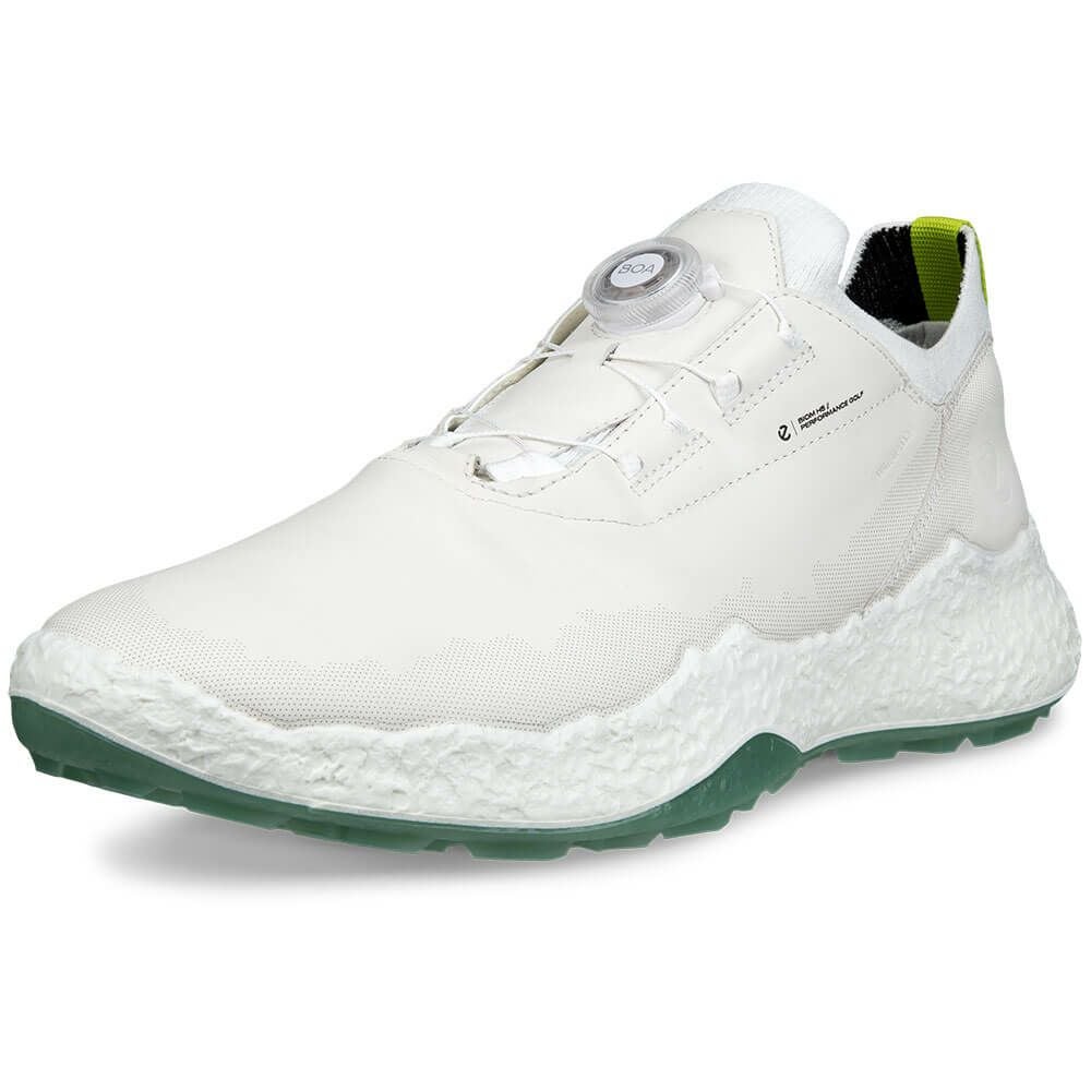 ecco エコー BIOM H5 BOA バイオム H5 ボア メンズ スパイクレス ゴルフシューズ 138024 01007 WHITE 2025年モデル
