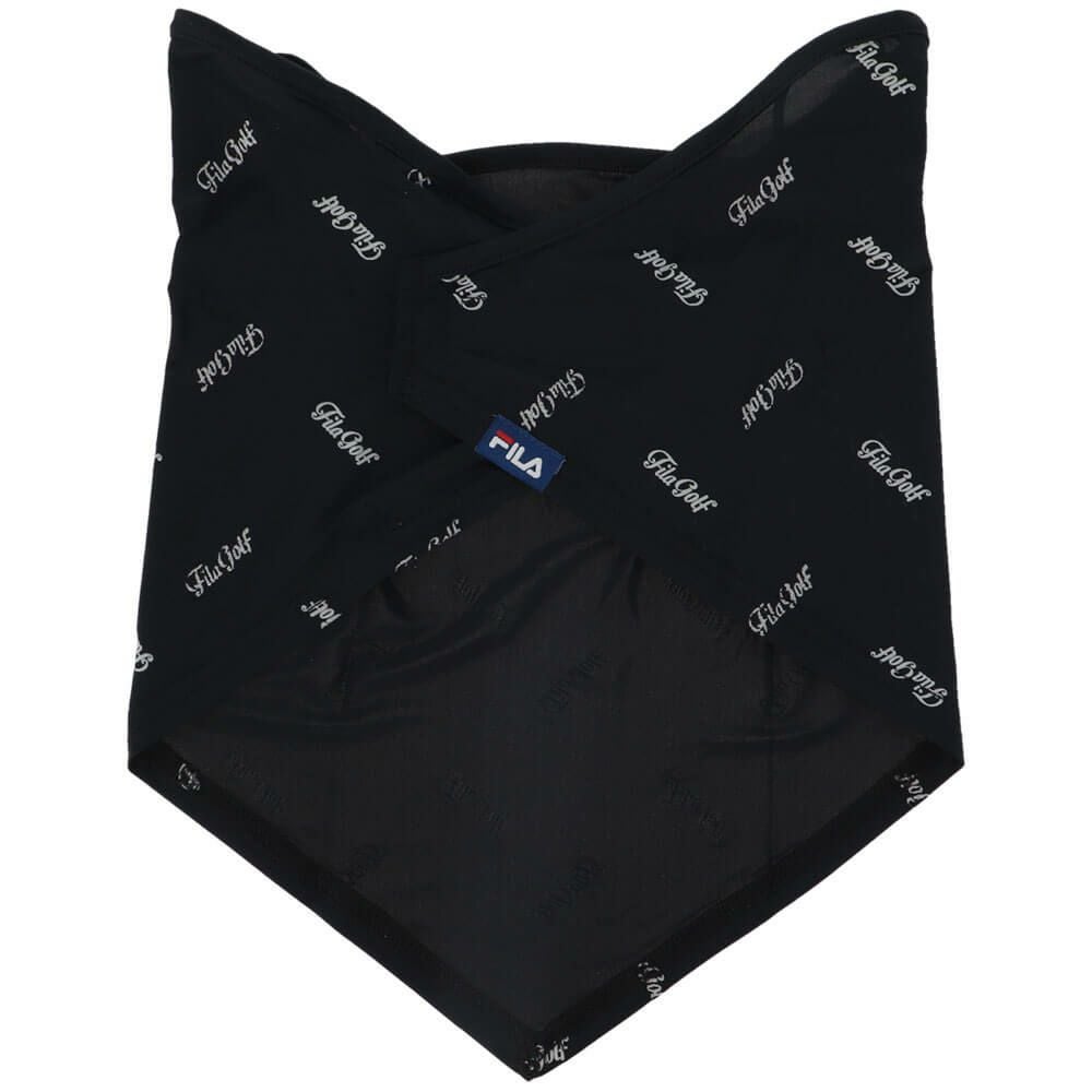 フィラ FILA　レディース UVカット フェイスカバー 754940 BK ブラック　2024年モデル 詳細2