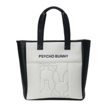 サイコバニー PsychoBunny　トートバッグ PBMG5SB8 00 ホワイト　2025年モデル