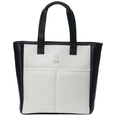 サイコバニー PsychoBunny　トートバッグ PBMG5SB8 00 ホワイト　2025年モデル 詳細3