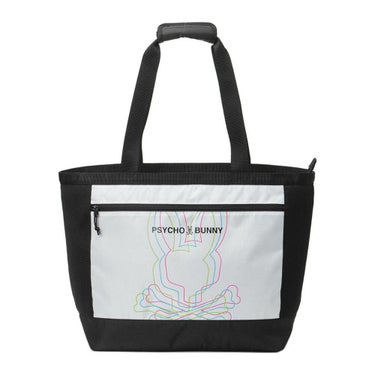 サイコバニー PsychoBunny　トートバッグ PBMG5SBA 00 ホワイト　2025年モデル 詳細1