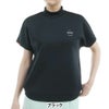 アドミラル Admiral　レディース エンボスロゴ ダンボール 半袖 モックネックシャツ ADLA513　2025年モデル 詳細2