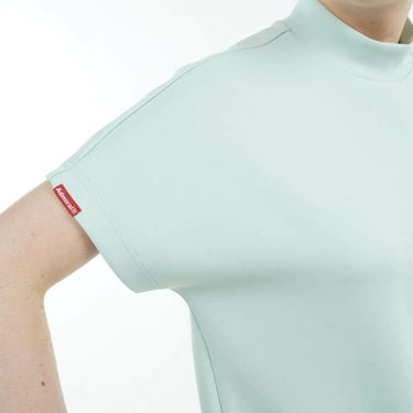 アドミラル Admiral　レディース エンボスロゴ ダンボール 半袖 モックネックシャツ ADLA513　2025年モデル 詳細10