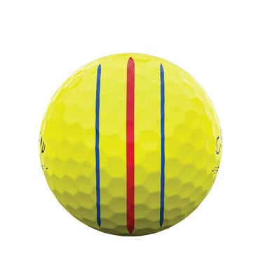 キャロウェイ　ERC SOFT 2025年モデル　ゴルフボール　1ダース（12球入り） トリプル・トラック イエロー 詳細5
