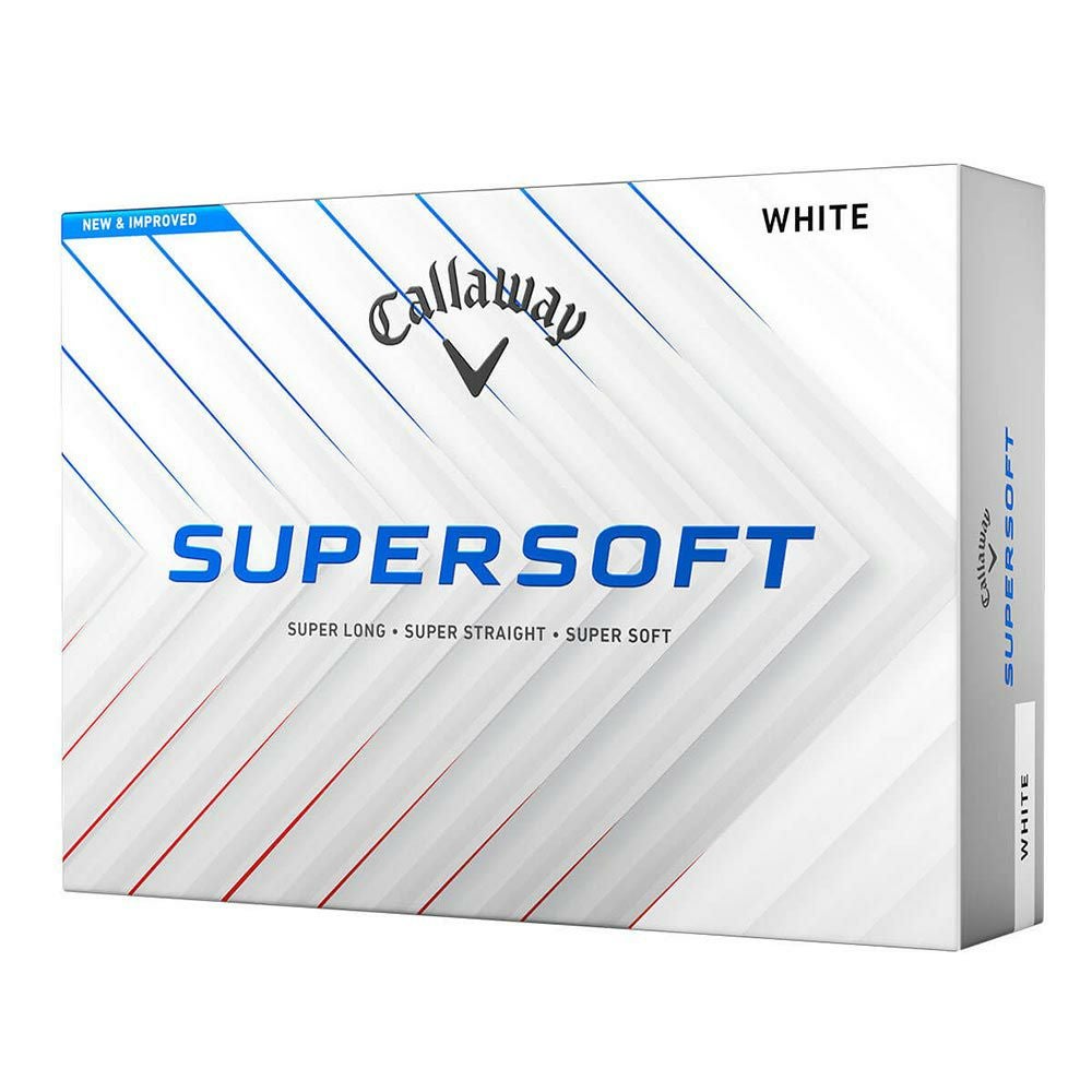 キャロウェイ　スーパーソフト 2025年モデル　ゴルフボール　1ダース（12球入り） ホワイト 詳細2