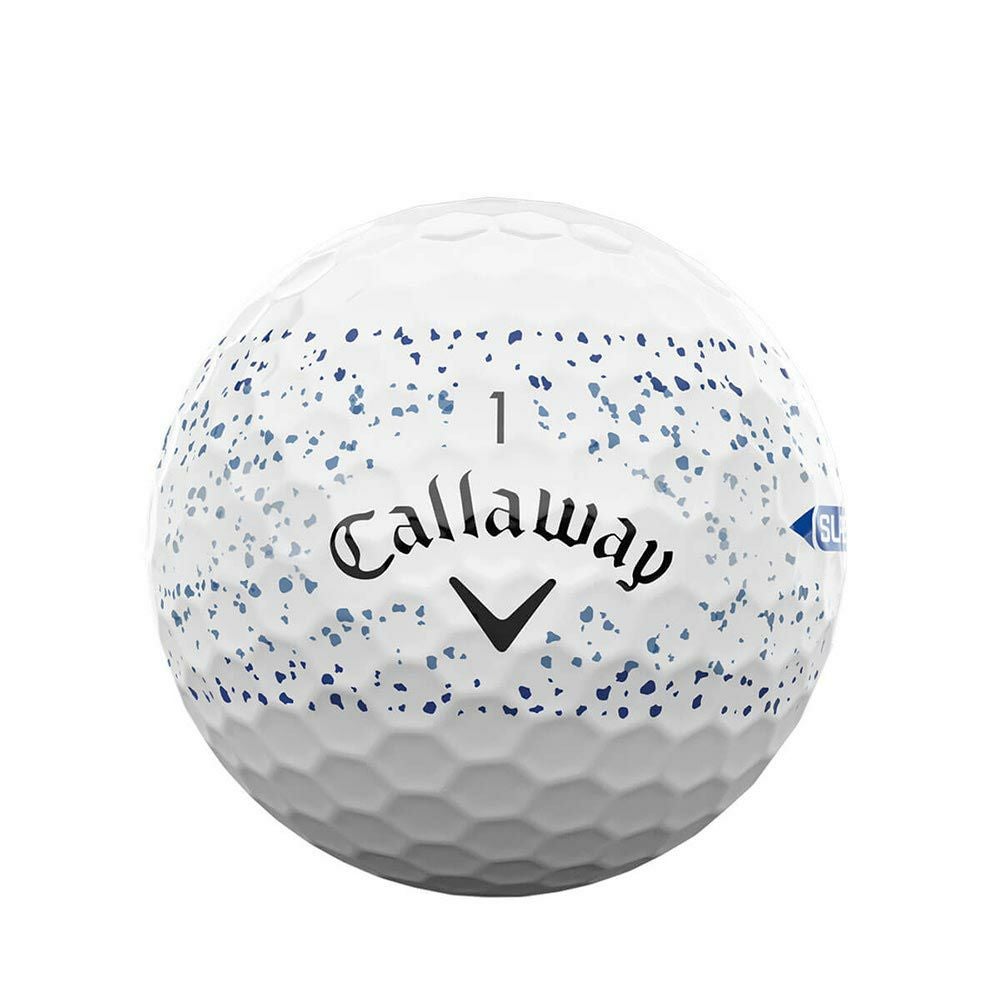 キャロウェイ　スーパーソフト スプラッター360 2025年モデル ゴルフボール　1ダース（12球入り） ブルー 詳細4