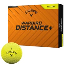 キャロウェイ　WARBIRD ウォーバード ディスタンスプラス 2025年モデル　ゴルフボール　1ダース（12球入り） イエロー