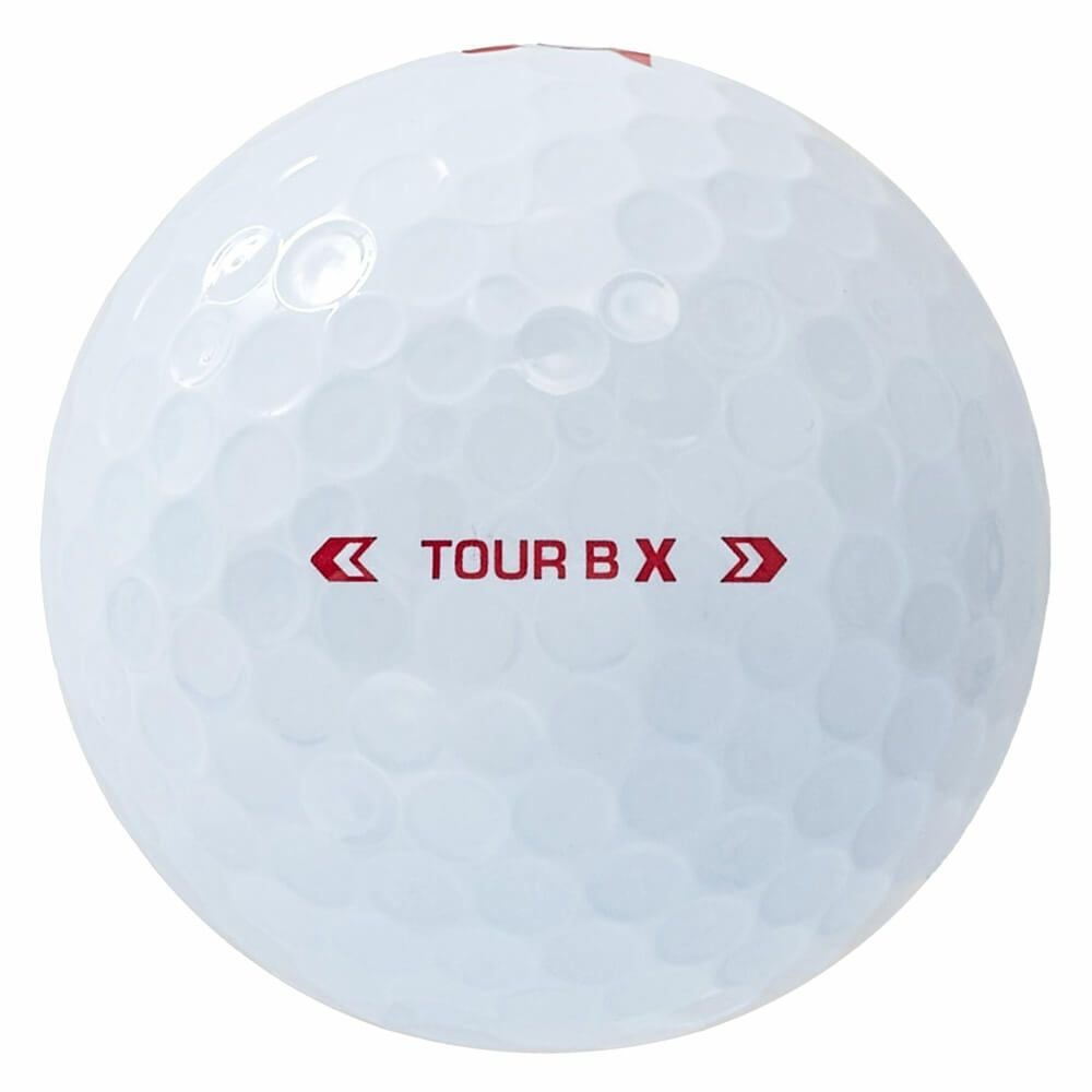 ブリヂストン　ツアーB X 2025年モデル ゴルフボール 1ダース（12球入り）　レッドエディション 詳細5