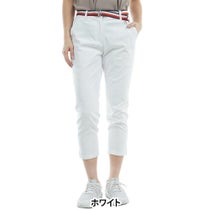 トミー ヒルフィガー ゴルフ　レディース ベルテッドツイル ベルト付き 7分丈パンツ THLA505　2025年モデル