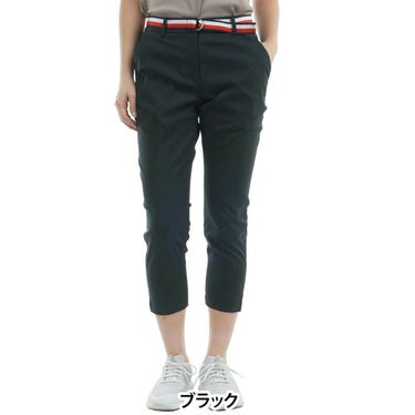 トミー ヒルフィガー ゴルフ　レディース ベルテッドツイル ベルト付き 7分丈パンツ THLA505　2025年モデル 詳細5