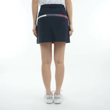 トミー ヒルフィガー ゴルフ　レディース バックロゴプリント ツイルスカート THLA514　2025年モデル 詳細6