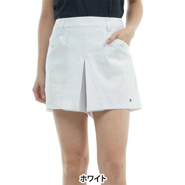 トミー ヒルフィガー ゴルフ　レディース ボックスプリーツ マリン キュロットスカート THLA518　2025年モデル 詳細2