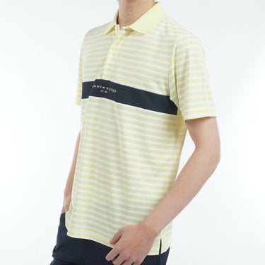 トミー ヒルフィガー ゴルフ　メンズ 鹿の子 カラーブロック 半袖 ポロシャツ THMA514　2025年モデル 詳細7