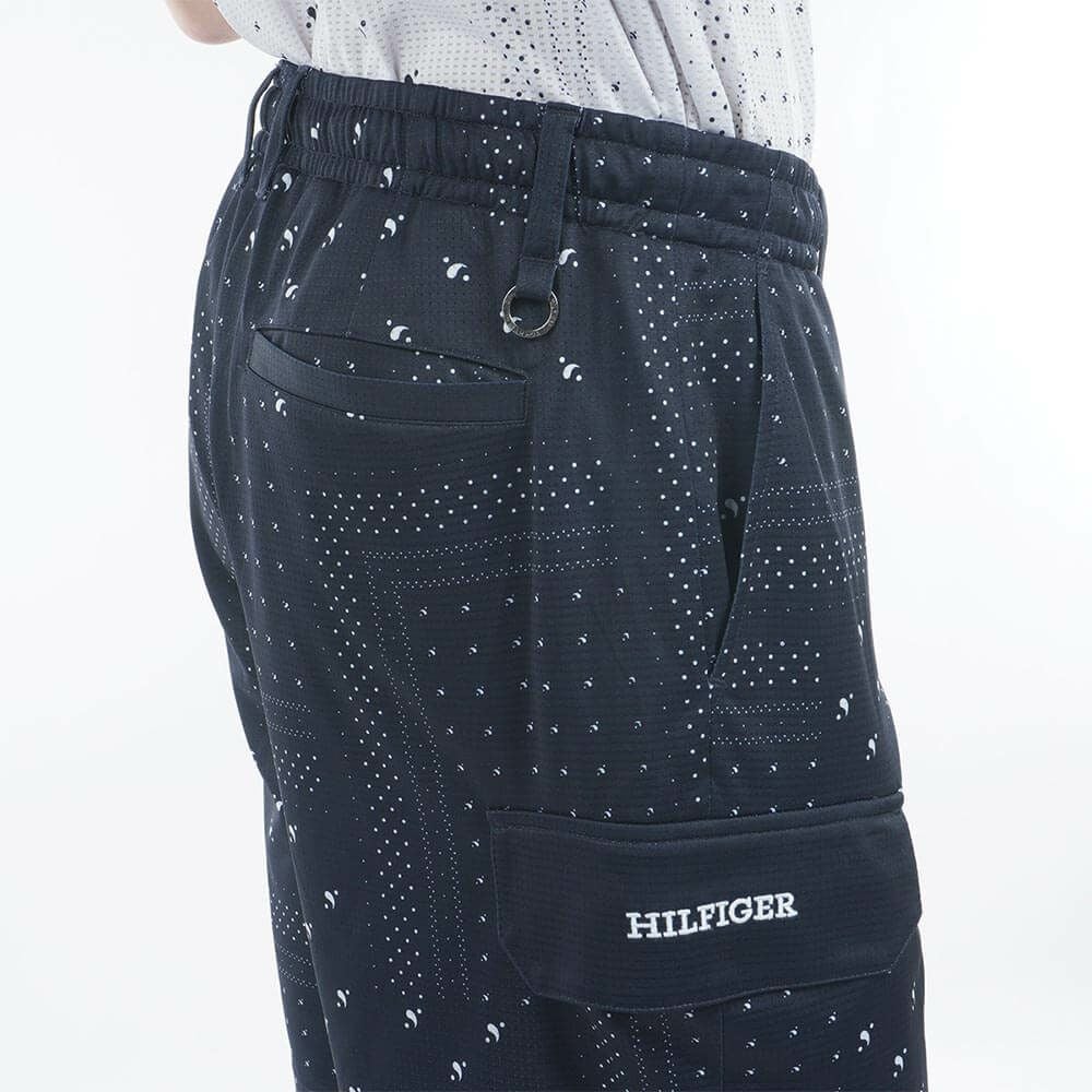 トミー ヒルフィガー ゴルフ　メンズ バンダナプリント ショートパンツ THMA525　2025年モデル 詳細9