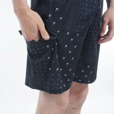 トミー ヒルフィガー ゴルフ　メンズ バンダナプリント ショートパンツ THMA525　2025年モデル 詳細10