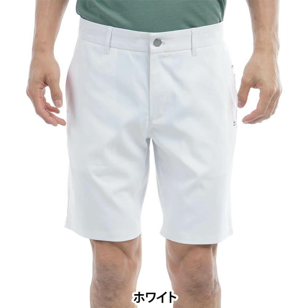 トミー ヒルフィガー ゴルフ　メンズ トリコロール配色 ショートパンツ THMA529　2025年モデル 詳細2