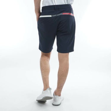 トミー ヒルフィガー ゴルフ　メンズ トリコロール配色 ショートパンツ THMA529　2025年モデル 詳細6