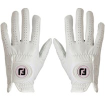 フットジョイ FootJoy　NANOLOCK for Lady ナノロック 2025年モデル　両手用 レディース ゴルフグローブ FGNL4PR WT ホワイト