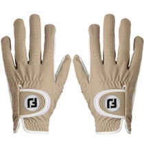フットジョイ FootJoy NANOLOCK for Lady ナノロック 2025年モデル 両手用 レディース ゴルフグローブ FGNL4PR BG ベージュ